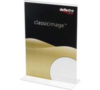 Présentoir de table Déflecto double face A4 transparent