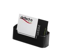 Deflecto Porte-cartes de visite Standard 1 compartiment noir