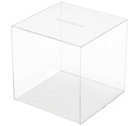 Deflecto Urne avec fente transparent (l x H x P) 303 x 303 x 303 mm 1 pc(s)