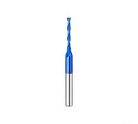 Défonceuse à tige droite en carbure de tungstène de 6,35 mm et 3 mm, couteau droit, menuiserie intégrale pour rainurage en carbure composite à tige 1/4 (3 mm)