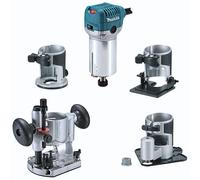 Makita Affleureuse-défonceuse RT0702CX3J (4 en 1) 6 mm 710 W - Makpac