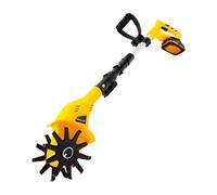 Défonceuse de jardin sans fil avec batterie 20 V, petite fraise à sol, cultivateur électrique avec design sans fil, trous d'évacuation de la chaleur, pour fermes, parcs, jardins, cours, champs