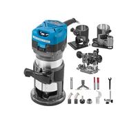 Frantools Défonceuse à bois Défonceuse multifonction Défonceuse de chants Exacte 710W Avec 4 bases
