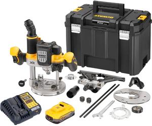 Défonceuse sans fil DeWalt DCW 620 H1T 18 V 12 mm Brushless + 1 batterie Powerstack 5,0 Ah + chargeur + TSTAK