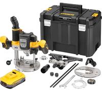Défonceuse sans fil DeWalt DCW 620 NT 18 V 12 mm Brushless + 1 batterie Powerstack 5,0 Ah + TSTAK - sans chargeur