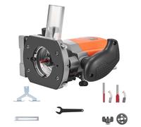 Défonceuse SucceBuy 1200 W, vitesse réglable, défonceuse avec base plongeante, système d'aspiration des poussières et guide parallèle, idéale pour les travaux sur bois, le traitement des chants et les