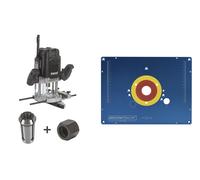 Défonceuse Trend T14EK avec plaque d'insertion sauter ELP1.0