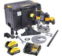 Défonceuse XR 18V Brushless - DEWALT - avec 2 batteries 18V 5.0Ah - chargeur - TSTAK - DCW620H2-QW G