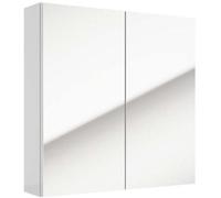 Defra Salsa armoire 60x15x60 cm avec miroir blanc 242-E-06012