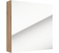 Defra Salsa armoire 60x15x60 cm avec miroir chêne 242-E-06009