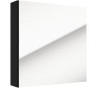 Defra Salsa armoire 60x15x60 cm avec miroir noir 242-E-06008