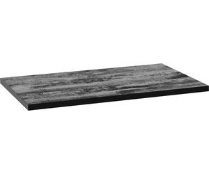 Defra Uni plan de travail suspendu 80x46 cm noir 125-F-08007