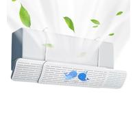 Defre Climatiseur rétractable et rotatif à 180° pour sortie d'air du climatiseur split - pour maison, bureau, chambre, salon, chambre âgée et chambre d'enfant