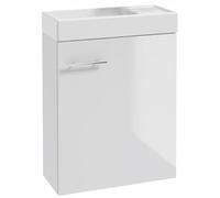 .Deftrans Lavabo WC pour invités avec Meuble Bas 50 x 70 x 23 cm - Meuble sous-Vasque - Ensemble pour invités