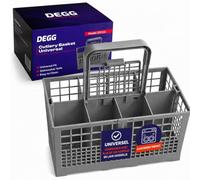 DEGG Panier à Couverts Lave-Vaisselle - Compatible avec Whirlpool, LG, Miele, Samsung, Siemens, AEG, Beko, Bosch, Hisense et Hoover - Panier Universel Inférieur, Bac à Couverts pour Lave-Vaisselle