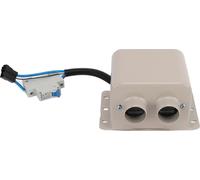 Dégivreur électrique pour voiture, 800 W, portable, ventilateur de pare-brise à chauffage rapide avec 2 trous, 12 V