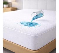 Degrees Home Ecopur - Protège-Matelas Imperméable 100% Coton (80x190x200) - Alèse Drap-Housse Respirante sans Fermeture, Certifiée Oeko-Tex, Lavable à 60°C, Élastique 30 cm