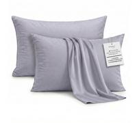 Degrees Home Lot de 2 Taies d'oreiller (60 x 60 cm) en Microfibre Extra Souple et Respirante, Housses de Coussin de Lit Anti-Plis, Linge de Lit