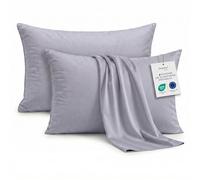 Degrees Home Lot de 2 Taies d'oreiller (65 x 65 cm) en Microfibre Extra Souple et Respirante, Housses de Coussin de Lit Anti-Plis, Linge de Lit