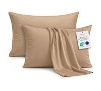 Degrees Home Lot de 2 Taies d'oreiller (70 x 55 cm) en Microfibre Extra Souple et Respirante, Housses de Coussin de Lit Anti-Plis, Linge de Lit