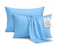 Degrees Home Lot de 2 Taies d'oreiller (80 x 80 cm) en Microfibre Extra Souple et Respirante, Housses de Coussin de Lit Anti-Plis, Linge de Lit