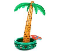 DEGUISE TOI - Glacière palmier gonflable adulte 170 cm - Palmier gonflable - Taille Unique - Vert - Decoration/Animation - - -