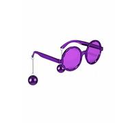 DEGUISE TOI - Lunettes violette disco adulte - Lunettes - Taille Unique - Violet - Accessoires pour déguisement - Plastique - -