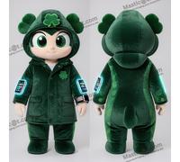 Déguisement de mascotte MASTICOT Guinness vert forêt