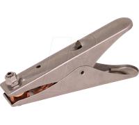 Pince de mise à la terre Dehn + Soehne L 205mm NIRO 546 001 (546001)