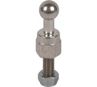 Dehn Fixed Ball Point Boulon et écrou à filetage droit 25mm M12x45mm - 755245