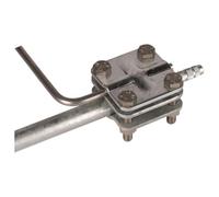 Dehn + Soehne Borne de raccordement 610010 pour électrode de terre D 20-25mm (610010)
