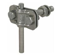 Dehn & Söhne DEHN Connecteur de raccordement NIRO (V4A) M10 pour Rd 8-10/Fl30mm AKZS810FL30GB#478129 Quantité:1