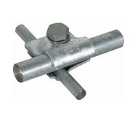 Dehn & Söhne DEHN Connecteur MV en acier/trempé zingué pour Rd 8-10/16 MVK81016SKM#392050 Quantité:1
