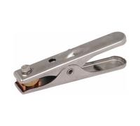 Pince de mise à la terre L 140mm St GalZn Pour Rd 16mm Fl 13mm 200A - 546025