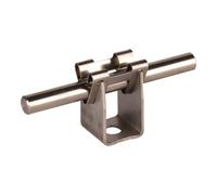Dehn & Söhne DEHN Support de câble NIRO pour Rd 8 mm H 20 mm LH DG 8 H20 I7,8 V2A Quantité:1