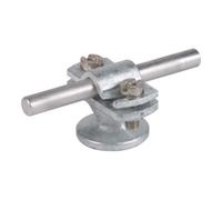 Dehn & Söhne DEHN Support de câble pour Rd 7-10 mm, acier/galvanisé LHZS7.10IGM8STTZNZG Quantité:1
