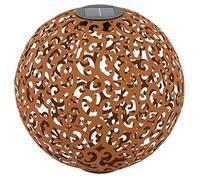 Dehner Boule Solaire Lagos, Ø 40 cm, métal, Couleur Rouille