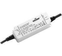 Dehner Elektronik SPF 24-24VSP Transformateur pour LED, Driver de LED à tension constante 24 W 1 A 24 V homologué pour les meubles, protection contre les