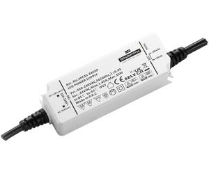Dehner Elektronik SPF 35-24VSP Transformateur pour LED, Driver de LED à tension constante 35 W 1.4 A 24 V homologué pour les meubles, protection contre les