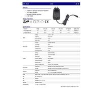 Dehner Elektronik XY 36LE-2401500VH-EW Transformateur LED Tension constante 36 W 1,5 A 24 V/DC