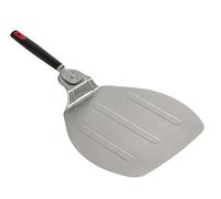 Dehner Pelle à Pizza Pliable de qualité supérieure, env. 38 x 5,5 x 31,5 cm, Acier Inoxydable/Plastique, argenté