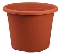 Dehner Pot de Fleurs cylindrique - Résistant au Gel, aux UV et aux intempéries - Pot de Fleurs recy nviron 50 cm de diamètre - Hauteur 36 cm - en Plastique - Terre Cuite
