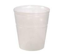 Dehner Pot de Fleurs Flexible en Plastique Transparent Ø 40 cm Hauteur 45 cm