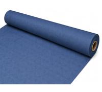 DeinPack 1 Rouleau de Nappe Damassée - 50 m x 1 m - Bleu - Idéale pour Toutes Les Fêtes, Fêtes d'Association et Anniversaire