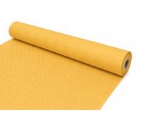 DeinPack Rouleau de Nappe Damassée - 1 m x 50 m - Jaune - Nappe Jetable Idéale pour Clubs, Anniversaires et Tente