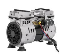 Deinungen Pompe à vide sans huile 550 W, moteur en cuivre pur 1400 tr/min | Compresseur aggregat, tête de pompe, max. Sous-pression -93 kPa, 45 dB silencieux, protection contre la surchauffe 135 °C