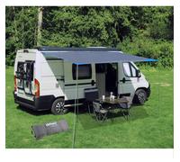 deiwo® Tente de protection solaire, dimensions 2,50 x 2,4 m, colonne d'eau de 2000 mm, couleur gris