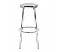 Deja-Vu Tabouret de Bar Haut H76 Aluminium Poli