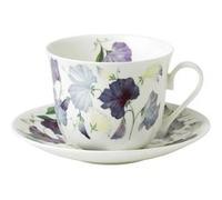 Roy Kirkham – Tasse à déjeuner avec sous-tasse Sweety – Porcelaine 45 cl Violet