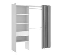 DEKIT Grupo RIMOBEL Suit Dressing, Bois d'ingénierie, Blanc